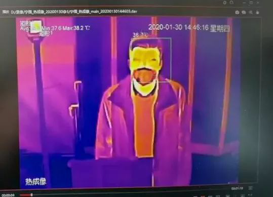 超高精度人体热成像测温系统，疫情防控攻坚的关键